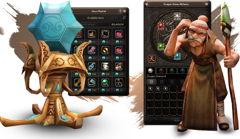 Gaya Alchemist UI